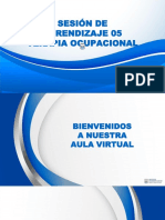 Sesion de Aprendizaje #5 Terapia Ocupacional PDF