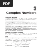 Complex Number Theory