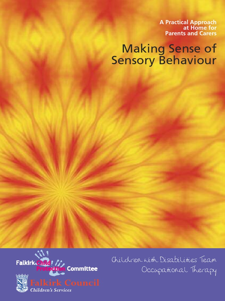 Understanding Sensory Behaviour at Home | PDF | Occupational Therapy ...