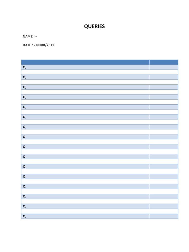 Query Log from 2011 | PDF