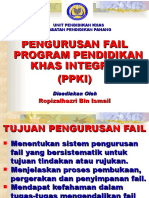 Pengurusan Fail Kokurikulum Ppki