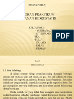 Tugas Fisika Tekana Hidrostatis Pada Air