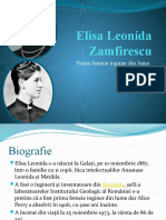 Elisa Leonida Zamfirescu