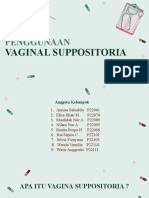 Obat Intravagina Atau Vaginal Suppositoria