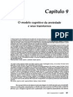 O Modelo Cognitivo Da Ansiedade e Seus Transtornos PDF