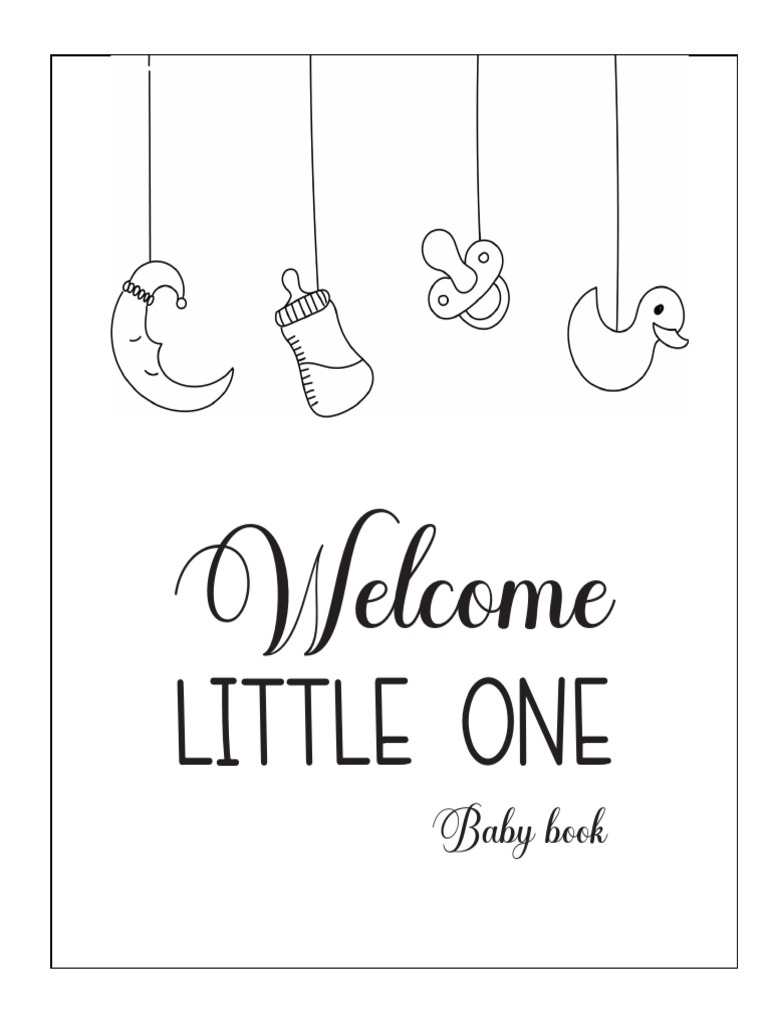 Custom Made Baby Memory Book