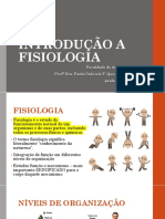 Fisiologia - Introdução e conceitos básicos