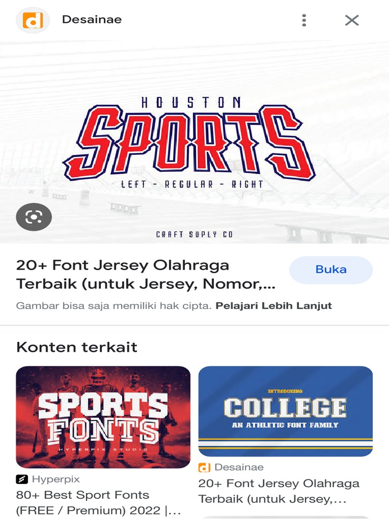 Contoh Font Jersey - Google Penelusuran PDF 