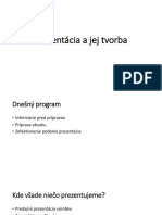 Prednaska 8 Tvorba Prezentacie PDF