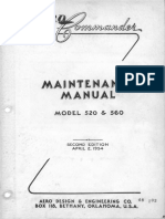 AC - 520-560 - Maintenance Manual PDF