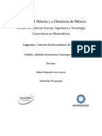 Modelos económicos de México en