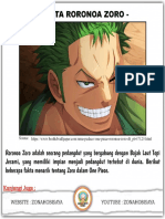 7 Fakta Zoro One Piece