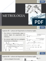 Cap 6 - Metrologia - Leitura Do Paquímetro Sistema Inglês