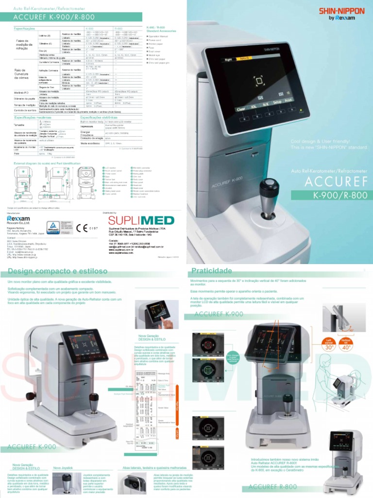 Auto Refrator K900 | PDF