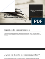 DOE: Diseño de experimentos