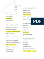 Clínica de Obstetricia 2 Examen Departamental Parcial