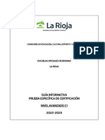 Guia Informativa Nivel Avanzado C1 Curso 2022 2023 1 PDF