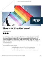 Glosario de diversidad sexual _ Ministerio de Cultura