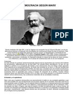 La Democracia Según Marx