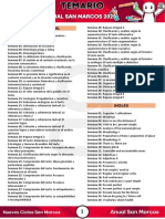 Temario Anual UNMSM 2023 PDF