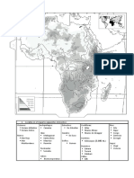 Mapa Mudo Listado AFRICA