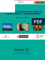 Sesión 12 - Acciones Futuras Del Usuario (A)