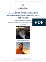 Retiro Espiritual e Iniciático de Empoderamiento en Capilla Del Monte