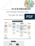 Derecho A La Educación 2022 (Andrea Viera)