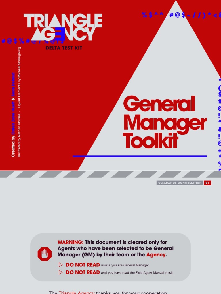General Manager Toolkit for Triangle Agency | PDF | Yield (Engineering ...