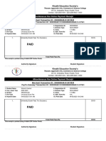 Miscellaneous Receipt PDF