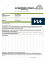 REQUISITOS - IMPORTACION - AGRICOLAS (8) Honduras Robusta