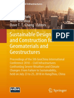 Sustainable Design and Construction For Geomaterials and Geostructures