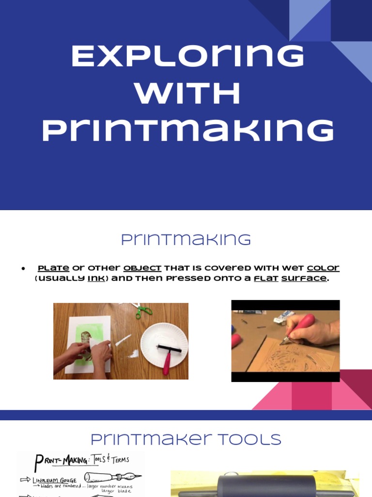 Arts for children printmaking pdf