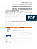 Protocolo. Usuarios de Vehiculos, Motocicletas y Bicicletas