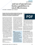 The Design and Use of Special Trays in Prosthodontics: Guidelines To Improve Clinical Effectiveness