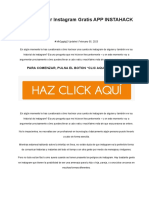 Como Hackear Una Cuenta de Instagram 2023 PDF