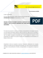 Rev0 - Informe de Supervisión Est 3 Normal - Rea Subtramo 38 Al 42 PDF