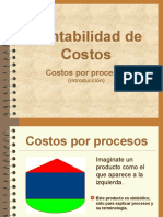 Costos por Proceso