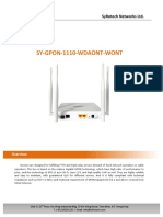 Syrotech Sy Gpon 1110 Wdaont Wont Optical Network Unit
