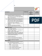 Safety File Checklist PDF