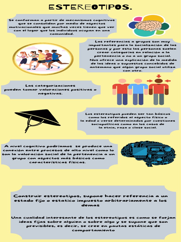 El Impacto Cognitivo de los Estereotipos | PDF | Ciencia y matemáticas