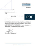 OFICIO MCJC 2023-029 - Yuber Hurtado Terminacion Contrato PDF