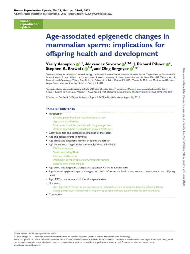 Dmac033 PDF | PDF | Epigenetics | Dna Methylation