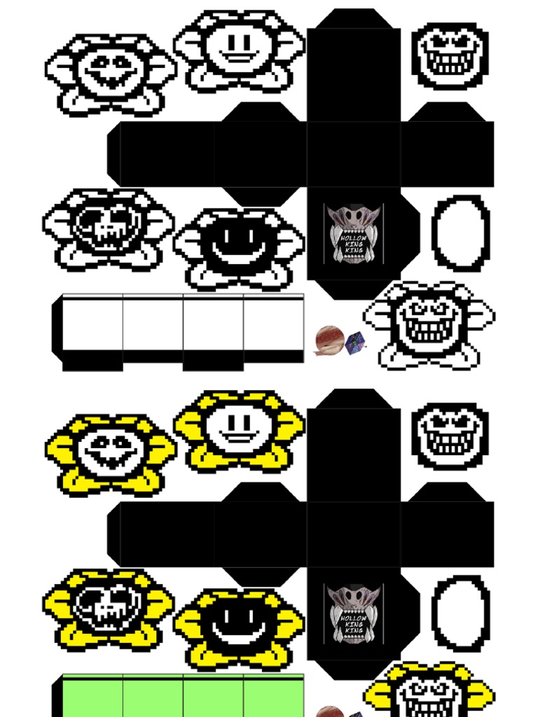 Flowey From Tomba Paper Toy Paper Craft | PDF