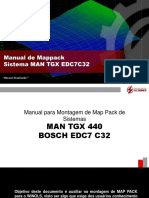 Manual de Montagem Mappack Sistema Edc7c32 Man Truck TGX440 PDF