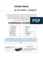 Manual Instructivo Estante de Fierro y Madera - Grupo 3