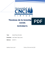 Técnicas de investigación social