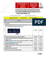 Cronograma de Convocatoria para El Proceso de Encargatura en Cargos de Mayor Responsabilidad en Las Áreas de Desempeño Laboral en El Marco de La Ley #29944 de La Ugel Angaraes - 2023 PDF