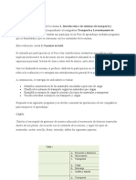 Transporte y carga: evaluación foro introductorio