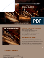 Balkan Clarinet Manual